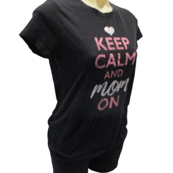 Keep Calm and Mom On Tee 🖤✨ (Size M) - Picture 2 of 4